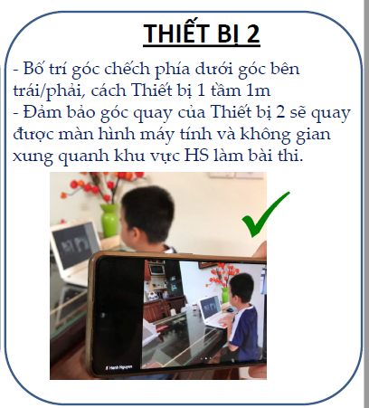 Bố trí 2 thiết bị thi online nghiệp vụ hướng dẫn du lịch tại Đà Nẵng